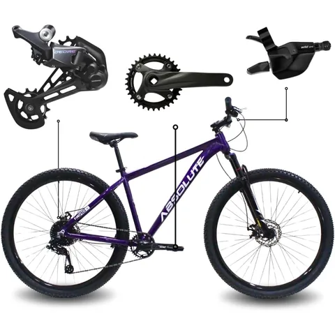 Absolute Nero 5 aro 29 Shimano Deore 12v